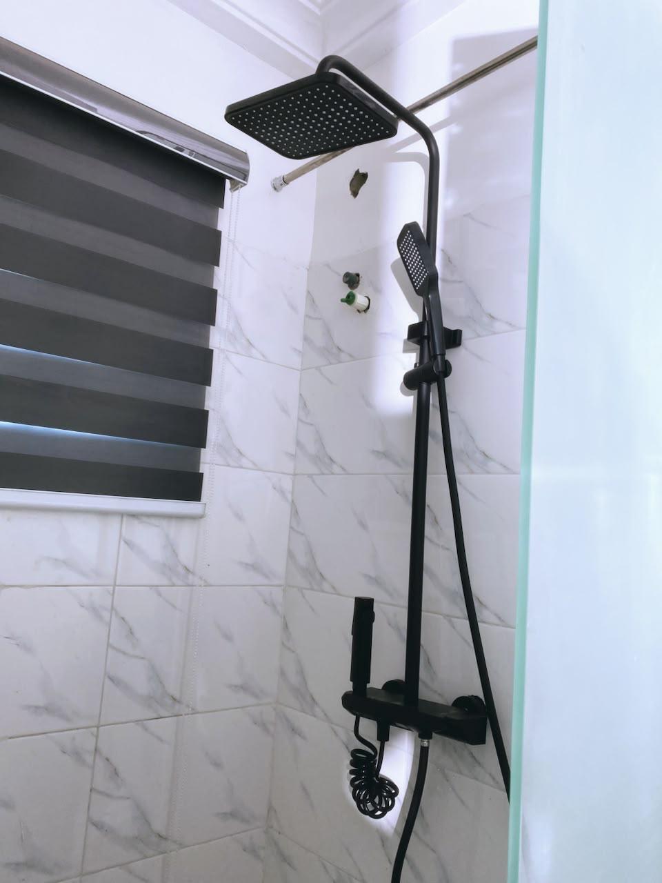 Marble bathroom